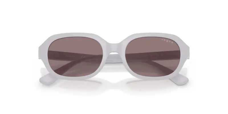 Bambino VOGUE EYEWEAR VJ2035 31937N Occhiali da sole Nylon Viola Viola Geometrica Normale miniatura 2