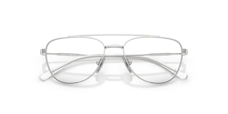 Bambino VOGUE EYEWEAR VY1001 323 Montature da vista Metallo Argento Trasparente Pilot Normale miniatura 2