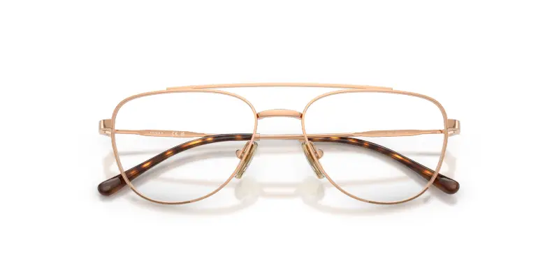 Bambino VOGUE EYEWEAR VY1001 5152 Montature da vista Metallo Oro Trasparente Pilot Normale miniatura 2