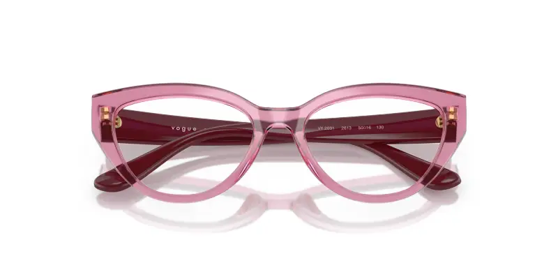 Bambino VOGUE EYEWEAR VY2031 2613 Montature da vista Nylon Rosa Farfalla Normale miniatura 2