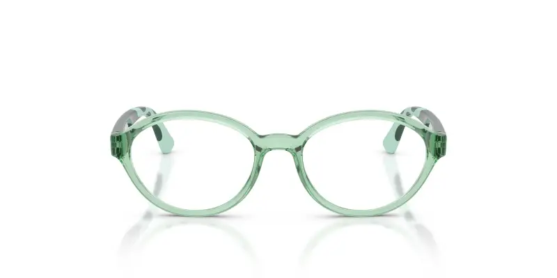 Bambino VOGUE EYEWEAR VY2043 3043 Montature da vista Nylon Verde Trasparente Rotonda Normale miniatura 3