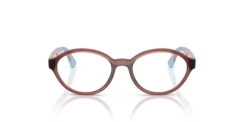 Bambino VOGUE EYEWEAR VY2043 3277 Montature da vista Nylon Rosa Trasparente Rotonda Normale miniatura 3