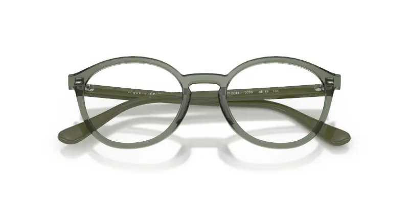 Bambino VOGUE EYEWEAR VY2044 3086 Montature da vista Nylon Verde Trasparente Pantos Normale miniatura 2