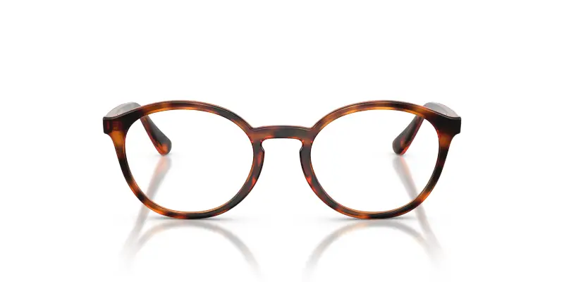 Bambino VOGUE EYEWEAR VY2044 W656 Montature da vista Nylon Marrone Trasparente Pantos Normale miniatura 3