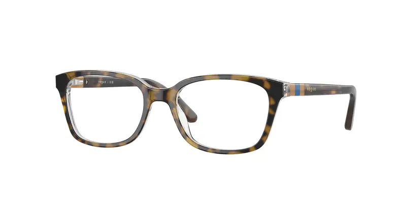 VOGUE EYEWEAR Bambino VY2001  1916 Montature da vista Acetato Marrone Trasparente Squadrata Normale