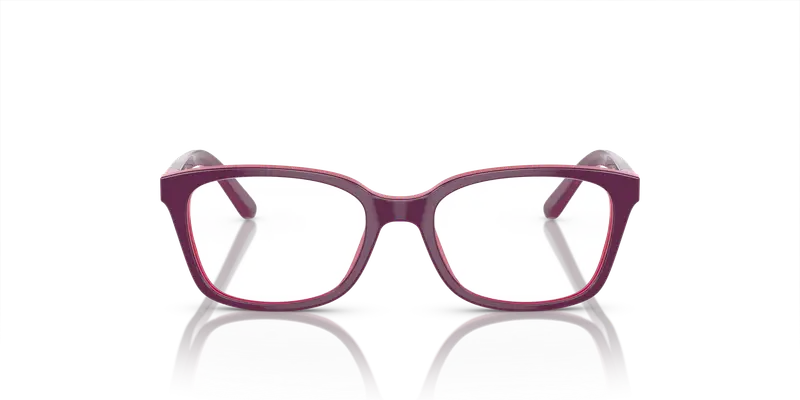 VOGUE EYEWEAR Bambino VY2001 2587 Montature da vista Acetato Viola Trasparente Squadrata Normale miniatura 2
