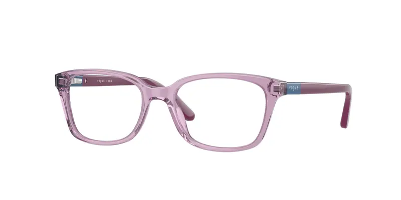 VOGUE EYEWEAR Bambino VY2001  2686 Montature da vista Acetato Viola Trasparente Squadrata Normale