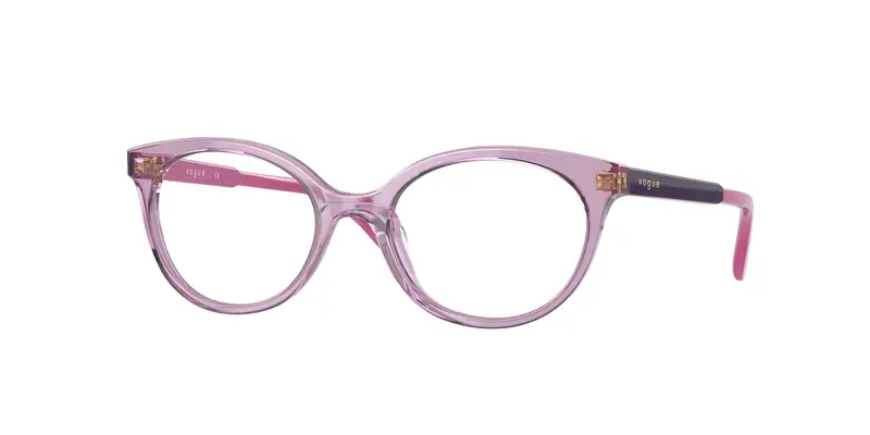 VOGUE EYEWEAR Bambino VY2013  2866 Montature da vista Acetato Viola Trasparente Rotonda Normale