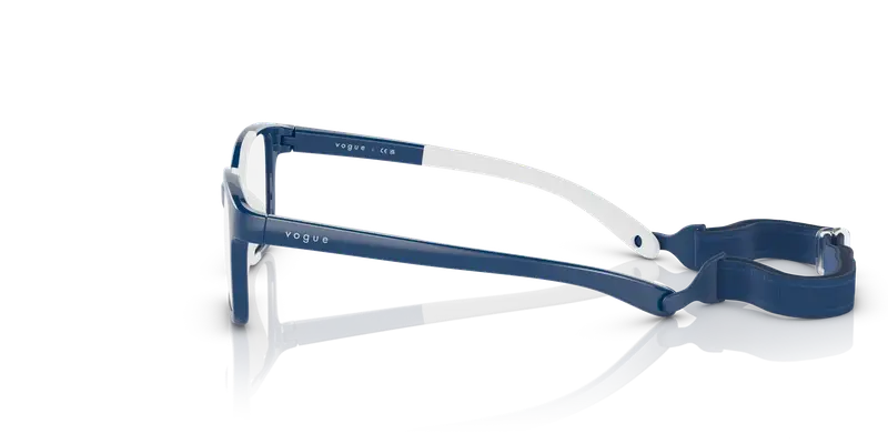 VOGUE EYEWEAR Bambino VY2016 2974 Montature da vista Iniettato Blu Trasparente Pillow Normale miniatura 3