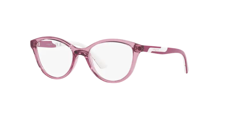 VOGUE EYEWEAR Bambino VY2019 3065 Montature da vista Iniettato Viola Trasparente Pillow Normale miniatura 2