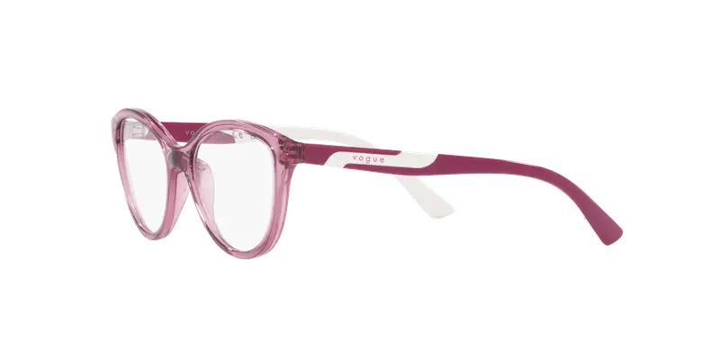 VOGUE EYEWEAR Bambino VY2019 3065 Montature da vista Iniettato Viola Trasparente Pillow Normale miniatura 3