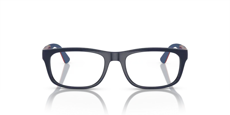 VOGUE EYEWEAR Bambino VY2021 3105 Montature da vista Nylon Blu Trasparente Squadrata Normale miniatura 2