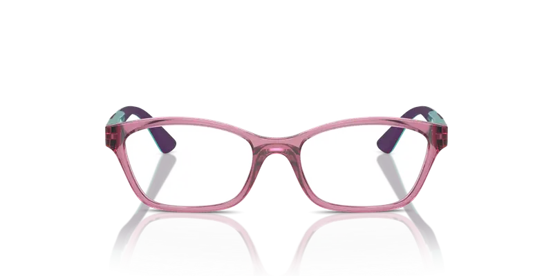 VOGUE EYEWEAR Bambino VY2024 2613 Montature da vista Nylon Rosa Trasparente Cat Eye Normale miniatura 2