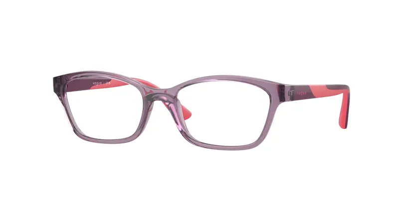VOGUE EYEWEAR Bambino VY2024  3064 Montature da vista Nylon Viola Trasparente Cat Eye Normale