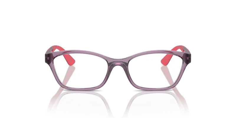 VOGUE EYEWEAR Bambino VY2024 3064 Montature da vista Nylon Viola Trasparente Cat Eye Normale miniatura 2