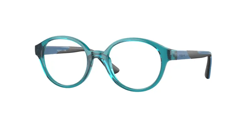 VOGUE EYEWEAR Bambino VY2025  3068 Montature da vista Nylon Blu Trasparente Rotonda Normale