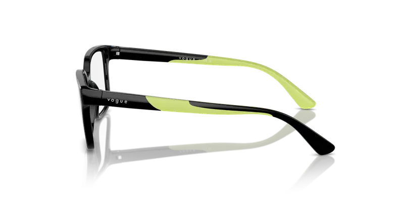 VOGUE EYEWEAR Bambino VY2026 W44 Montature da vista Nylon Nero Trasparente Squadrata Normale miniatura 3