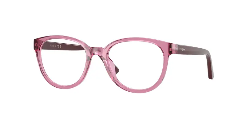 VOGUE EYEWEAR Bambino VY2029  2613 Montature da vista Nylon Rosa Trasparente Pillow Normale
