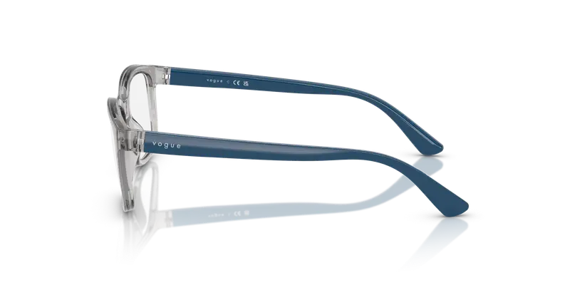 VOGUE EYEWEAR Bambino VY2030 3184 Montature da vista Nylon Grigio Trasparente Pillow Normale miniatura 3