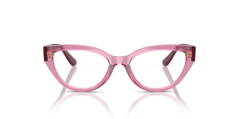 VOGUE EYEWEAR Bambino VY2031 2613 Montature da vista Nylon Rosa Trasparente Farfalla Normale miniatura 2