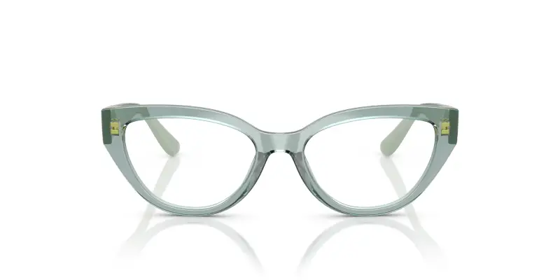 Bambino VY2031 3117 Montature da vista Nylon Verde Trasparente Farfalla Normale miniatura 3