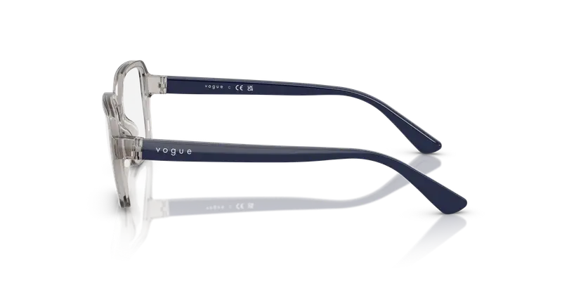 VOGUE EYEWEAR Bambino VY2032 2726 Montature da vista Nylon Grigio Trasparente Geometrica Normale miniatura 3