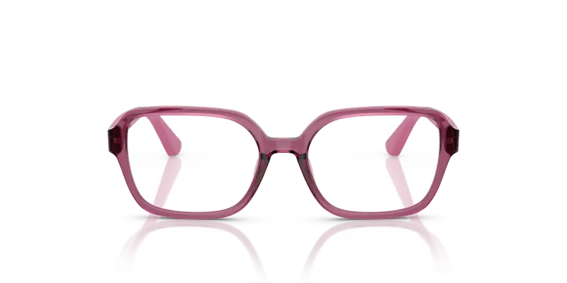 VOGUE EYEWEAR Bambino VY2032 2761 Montature da vista Nylon Viola Trasparente Geometrica Normale miniatura 2
