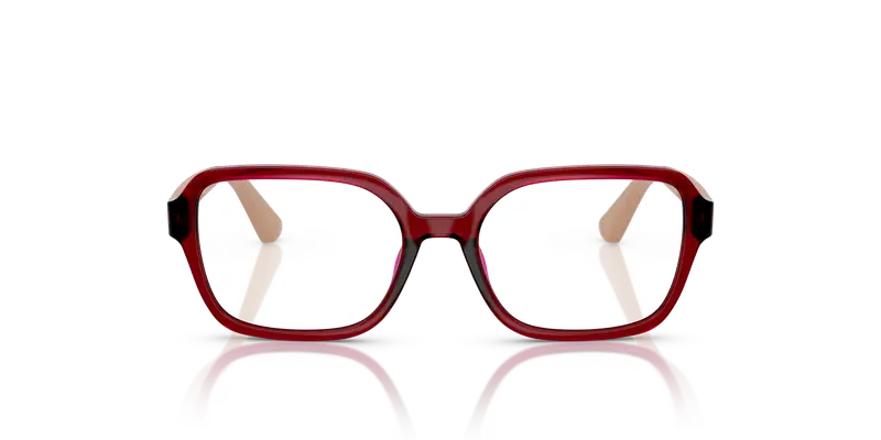 VOGUE EYEWEAR Bambino VY2032 3066 Montature da vista Nylon Rosso Trasparente Geometrica Normale miniatura 2