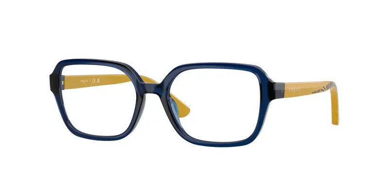 VOGUE EYEWEAR Bambino VY2032  3214 Montature da vista Nylon Blu Trasparente Geometrica Normale