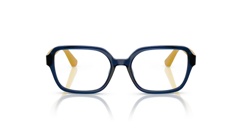 VOGUE EYEWEAR Bambino VY2032 3214 Montature da vista Nylon Blu Trasparente Geometrica Normale miniatura 2