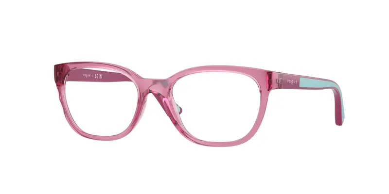 VOGUE EYEWEAR Bambino VY2033  2613 Montature da vista Nylon Rosa Trasparente Pillow Normale