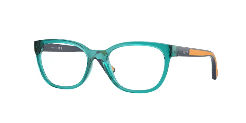 VOGUE EYEWEAR Bambino VY2033  3191 Montature da vista Nylon Verde Trasparente Pillow Normale