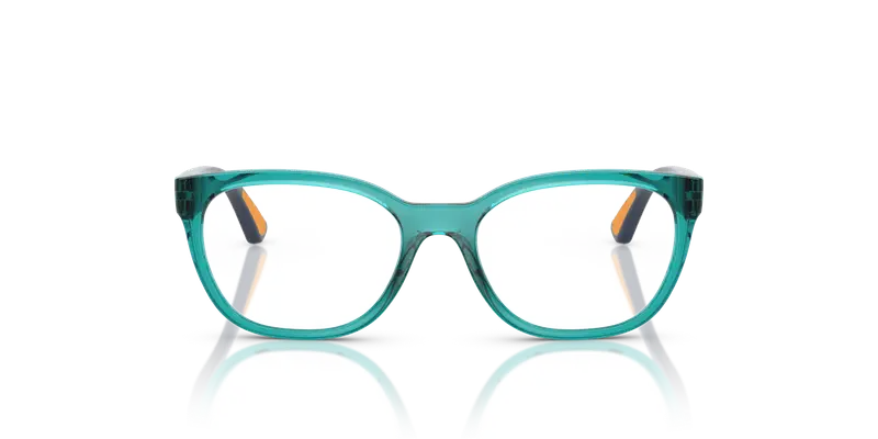 VOGUE EYEWEAR Bambino VY2033 3191 Montature da vista Nylon Verde Trasparente Pillow Normale miniatura 2
