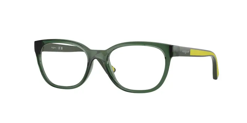 VOGUE EYEWEAR Bambino VY2033  3207 Montature da vista Nylon Verde Trasparente Pillow Normale