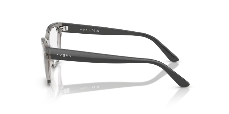 VOGUE EYEWEAR Bambino VY2034 2726 Montature da vista Nylon Grigio Trasparente Pillow Normale miniatura 3