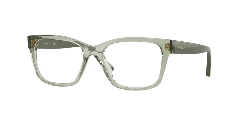 VOGUE EYEWEAR Bambino VY2034  3022 Montature da vista Nylon Verde Trasparente Pillow Normale