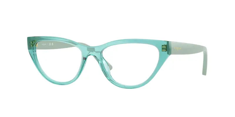 VOGUE EYEWEAR Bambino VY2035  3192 Montature da vista Nylon Blu Trasparente Cat Eye Normale
