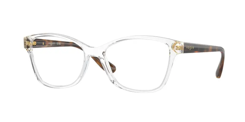 VOGUE EYEWEAR Donna VO2998  W745 Montature da vista Iniettato Trasparente Trasparente Cat Eye Normale