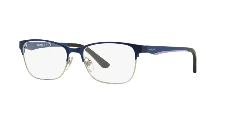 VOGUE EYEWEAR Donna VO3940 964S Montature da vista Metallo Blu Trasparente Squadrata Normale miniatura 2