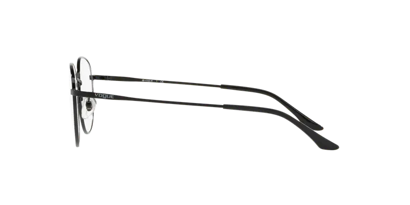 VOGUE EYEWEAR Donna VO4116D 352 Montature da vista Metallo Nero Trasparente Rotonda Normale miniatura 2