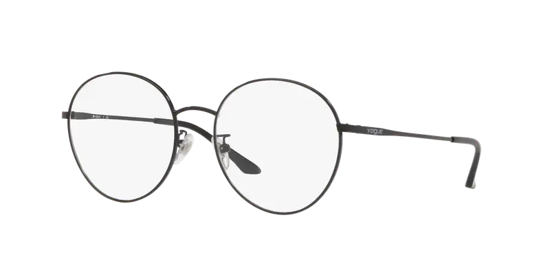 VOGUE EYEWEAR Donna VO4123D  352 Montature da vista Metallo Nero Trasparente Pantos Normale