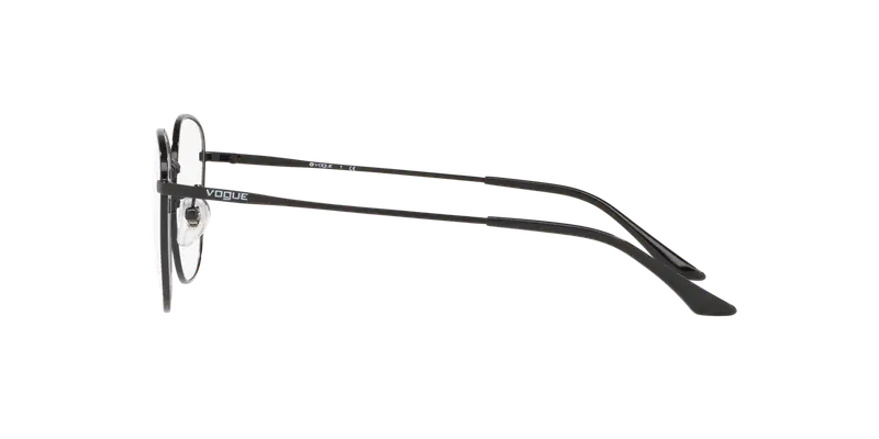 VOGUE EYEWEAR Donna VO4124D 352 Montature da vista Metallo Nero Trasparente Squadrata Normale miniatura 2