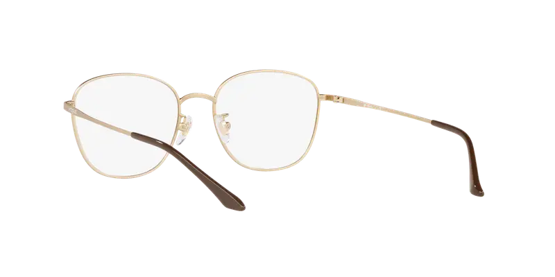 VOGUE EYEWEAR Donna VO4124D 5078 Montature da vista Metallo Marrone Trasparente Squadrata Normale miniatura 3