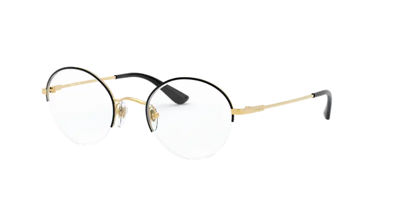 VOGUE EYEWEAR Donna VO4162 280 Montature da vista Metallo Oro  Rotonda