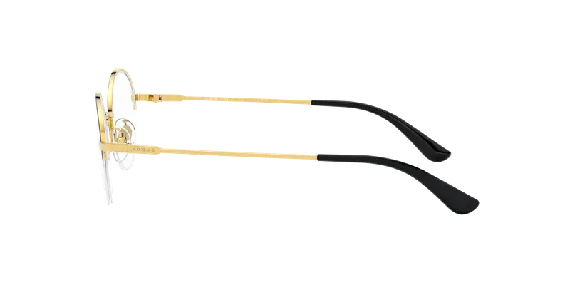 VOGUE EYEWEAR Donna VO4162 280 Montature da vista Metallo Oro Rotonda miniatura 2