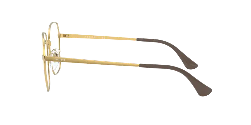 VOGUE EYEWEAR Donna VO4170D 280 Montature da vista Metallo Oro Trasparente Squadrata Normale miniatura 2
