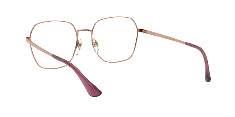 VOGUE EYEWEAR Donna VO4170D 5075 Montature da vista Metallo Oro Trasparente Squadrata Normale miniatura 3