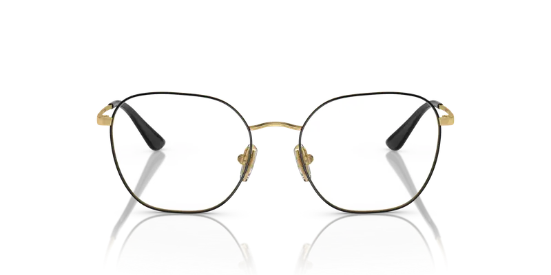 VOGUE EYEWEAR Donna VO4178 280 Montature da vista Metallo Nero Trasparente Squadrata Normale miniatura 2