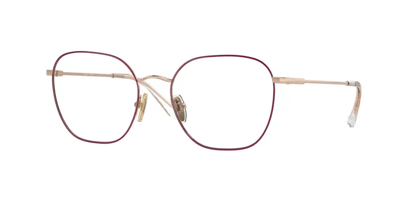 VOGUE EYEWEAR Donna VO4178  5089 Montature da vista Metallo Viola Trasparente Squadrata Normale