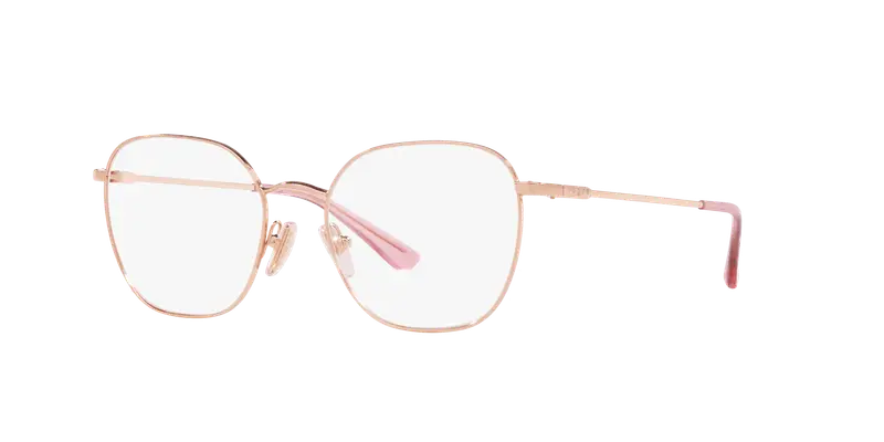 VOGUE EYEWEAR Donna VO4178 5152 Montature da vista Metallo Oro Trasparente Squadrata Normale miniatura 2